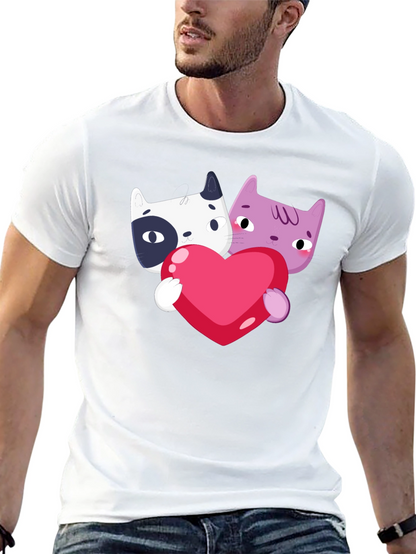 Cute Cat Love T-Shirt