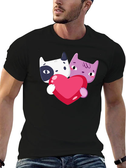 Cute Cat Love T-Shirt
