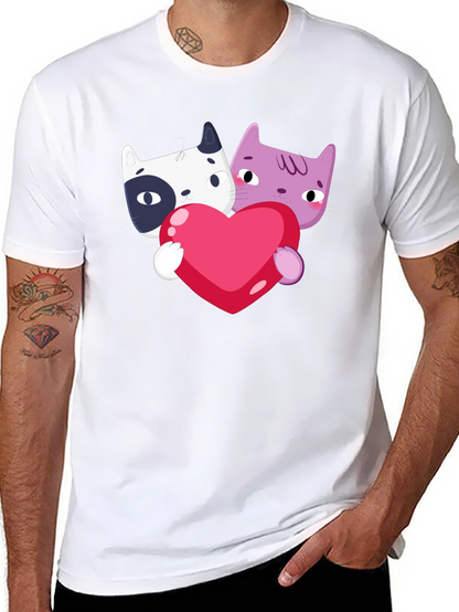 Cute Cat Love T-Shirt
