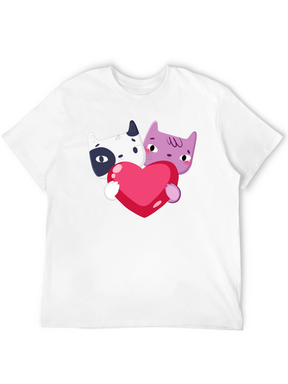 Cute Cat Love T-Shirt