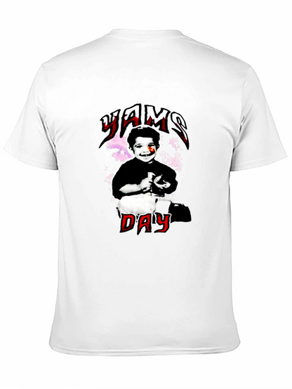 Yams Day Black Graphic Tee