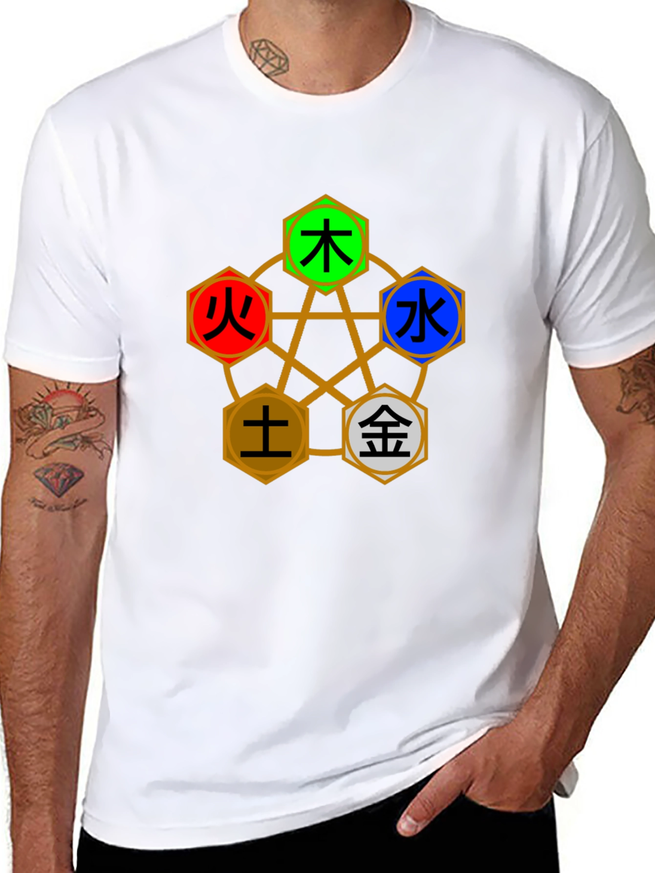 Five Elements T-Shirt - Balance & Harmony