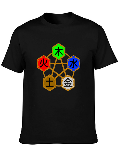 Five Elements T-Shirt - Balance & Harmony