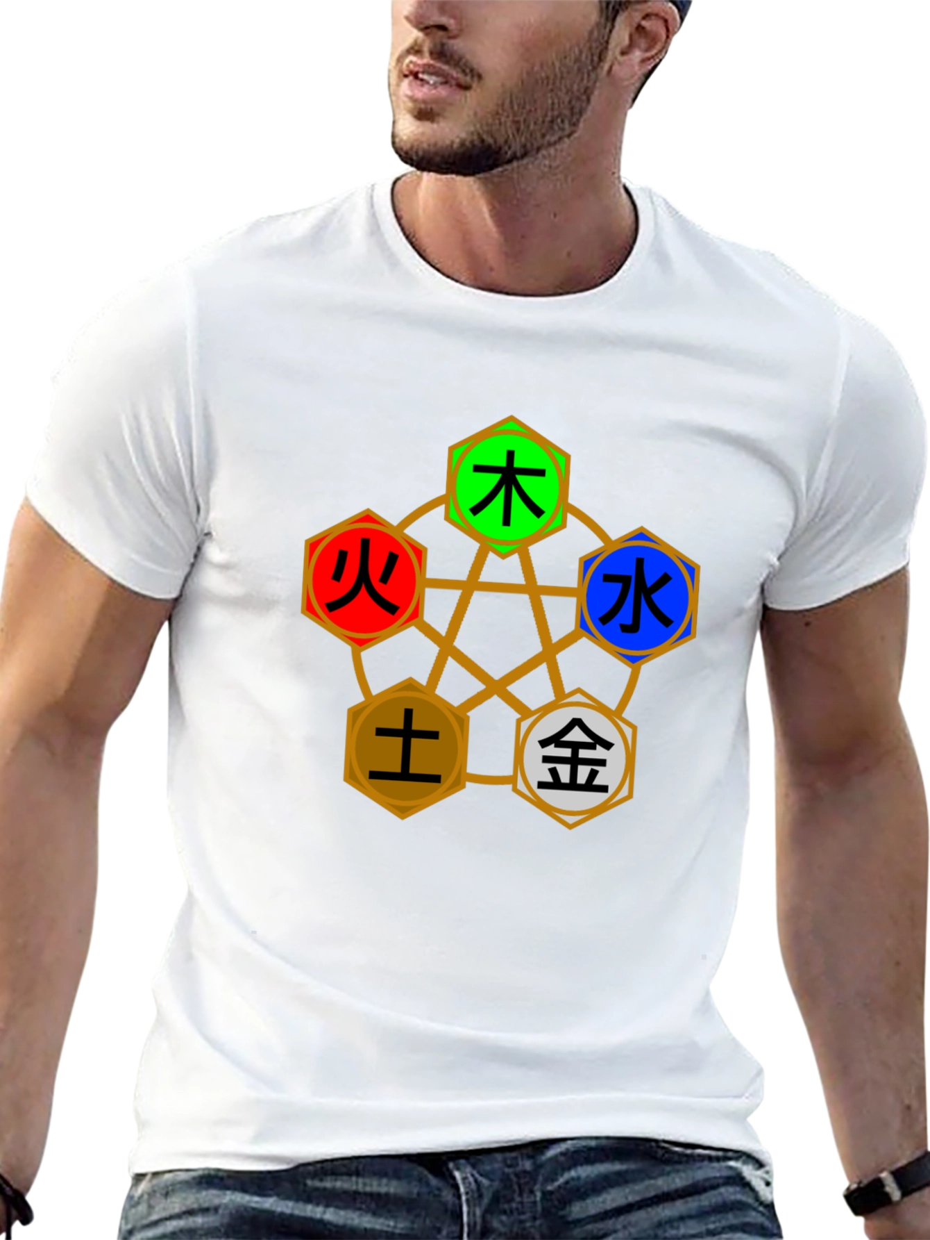 Five Elements T-Shirt - Balance & Harmony