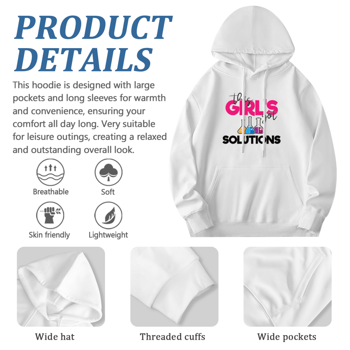 This Girl's Got Solutions Lab Hoodie