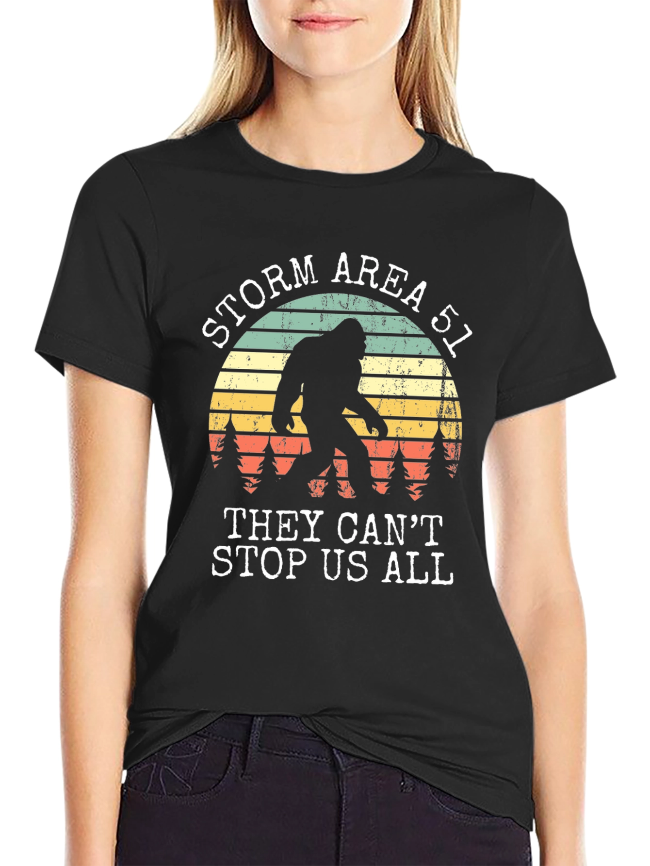 Storm Area 51 Bigfoot Graphic Tee