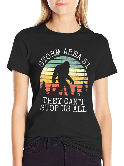 Storm Area 51 Bigfoot Graphic Tee