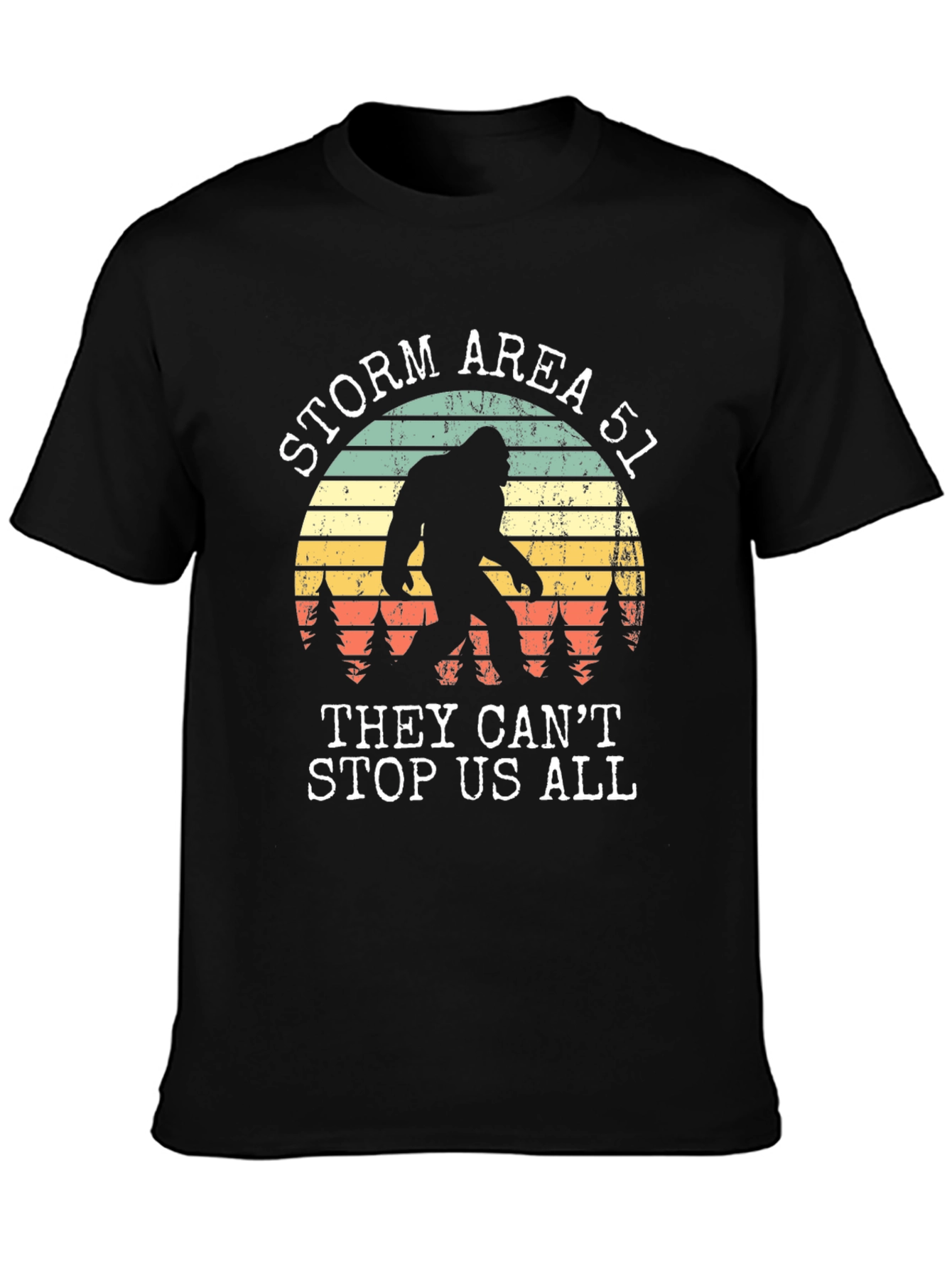 Storm Area 51 Bigfoot Graphic Tee