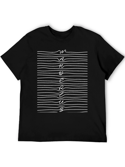 Wanderlust Graphic Print T-Shirt - Black