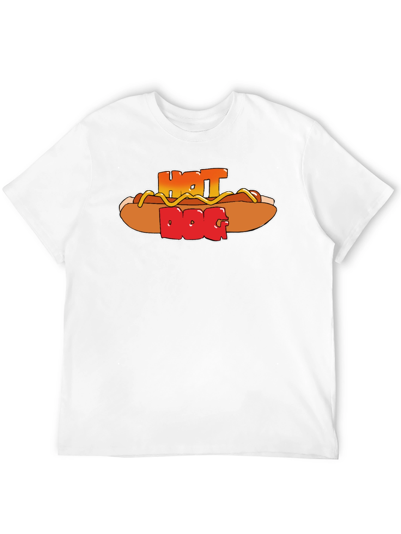 Hot Dog Graphic Print Tee