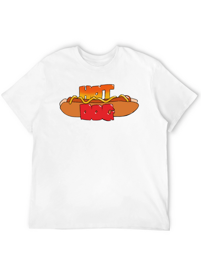Hot Dog Graphic Print Tee