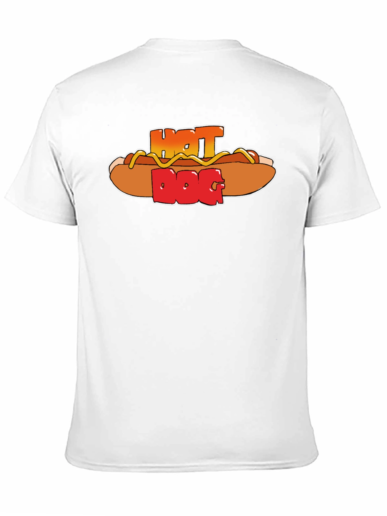 Hot Dog Graphic Print Tee