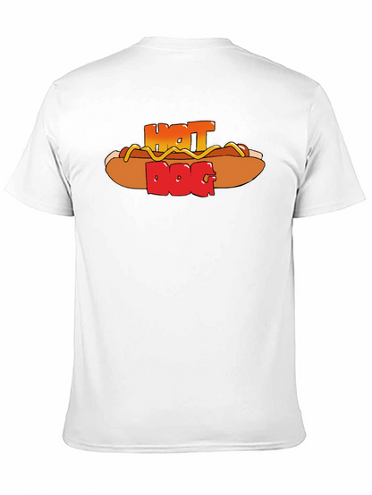 Hot Dog Graphic Print Tee