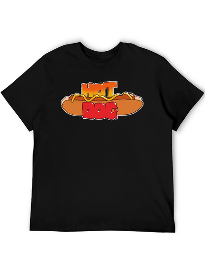 Hot Dog Graphic Print Tee