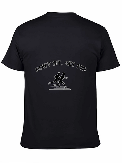 Get Fit Black T-Shirt