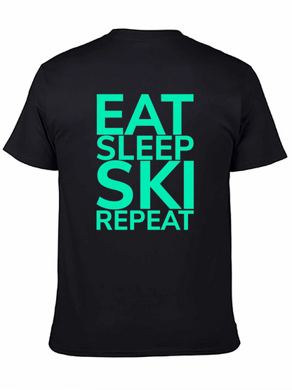 Eat Sleep Ski Repeat T-Shirt