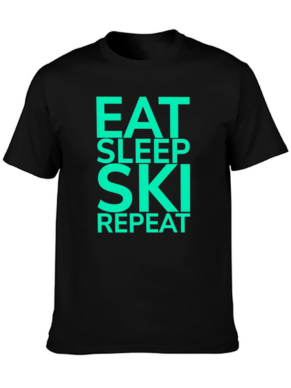 Eat Sleep Ski Repeat T-Shirt