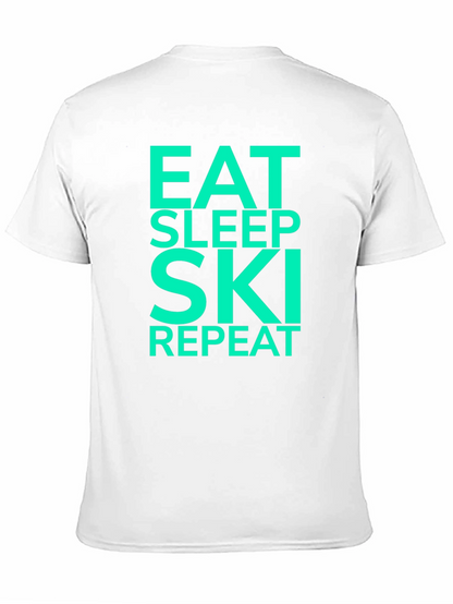 Eat Sleep Ski Repeat T-Shirt