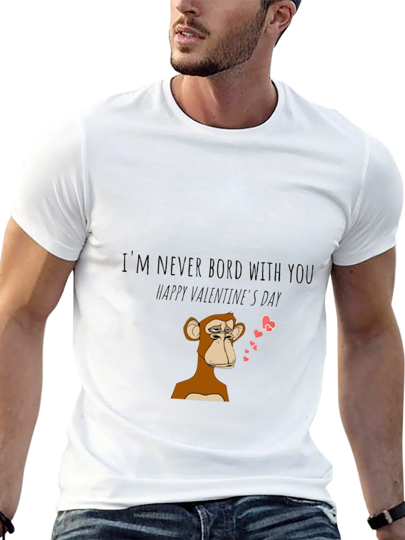 Bored Ape Valentines Day T-Shirt