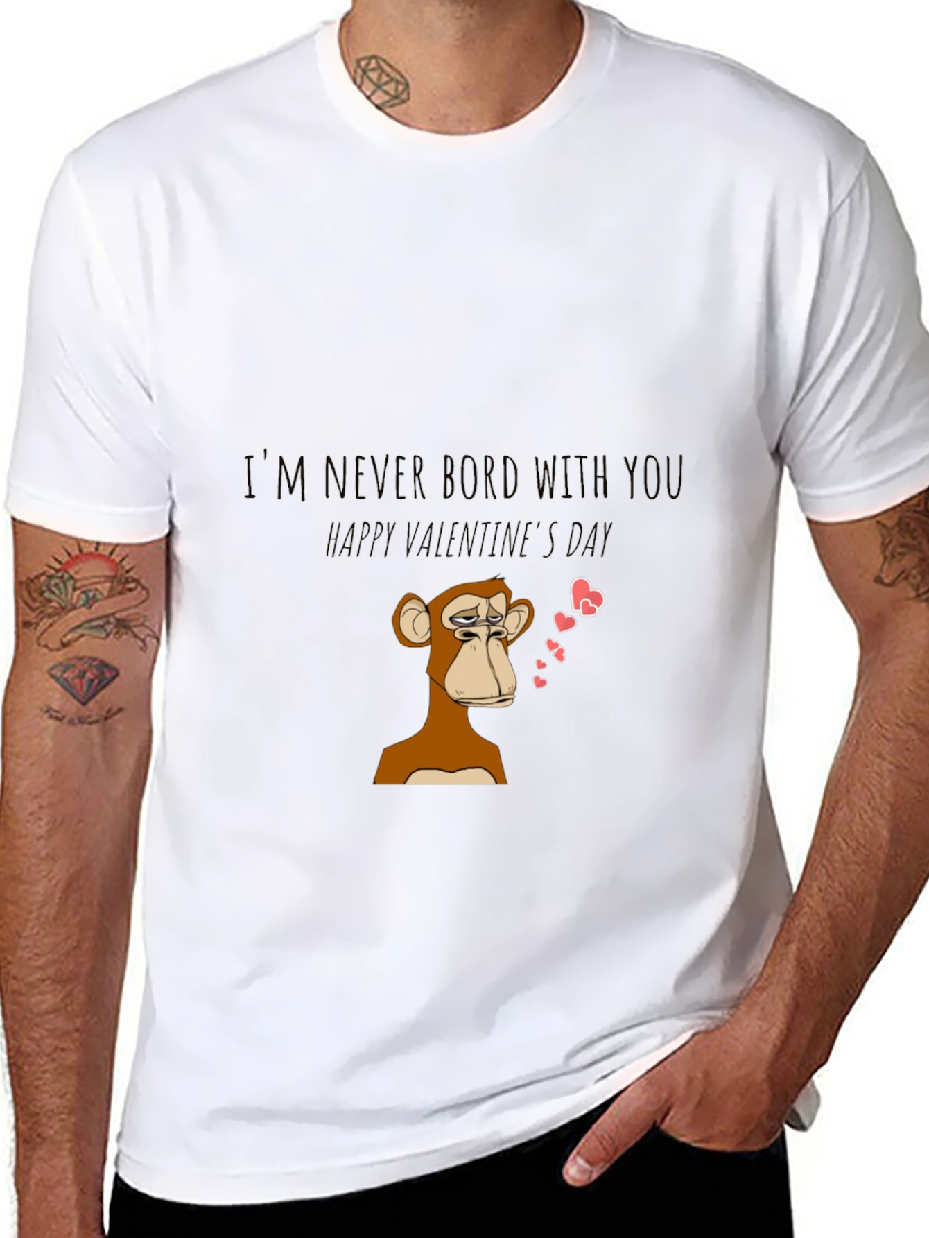 Bored Ape Valentines Day T-Shirt