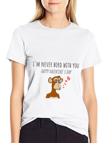 Bored Ape Valentines Day T-Shirt
