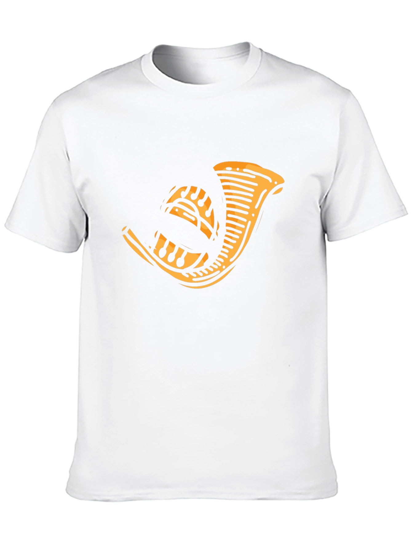 Hunting Horn Graphic T-Shirt - Black