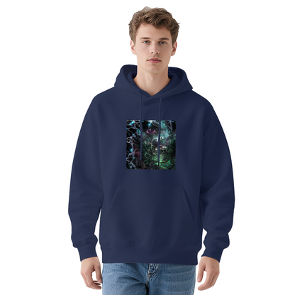 Cyber Glowing Mystical Eye Dark Hoodie