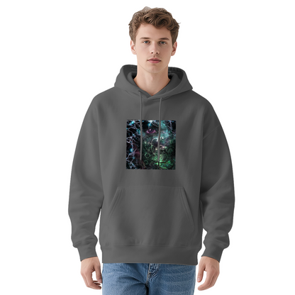 Cyber Glowing Mystical Eye Dark Hoodie
