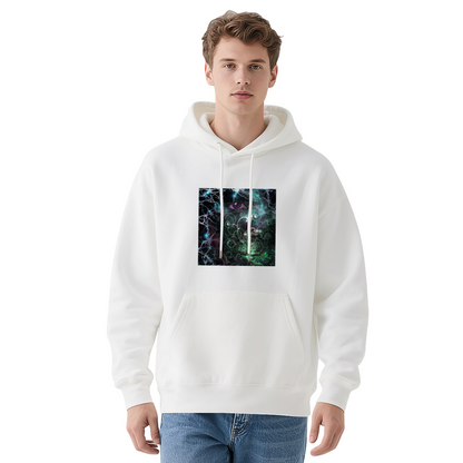 Cyber Glowing Mystical Eye Dark Hoodie