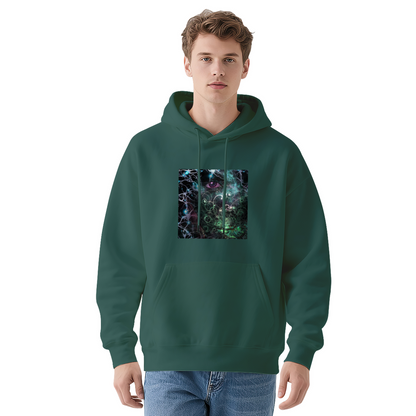 Cyber Glowing Mystical Eye Dark Hoodie