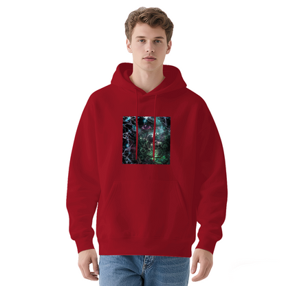 Cyber Glowing Mystical Eye Dark Hoodie