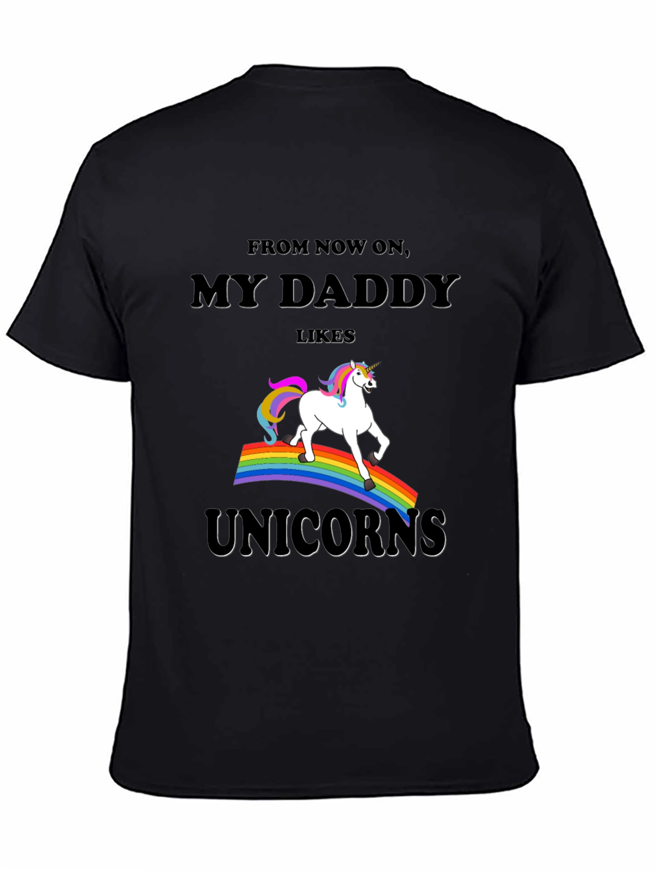 My Daddy Likes Unicorns Graphic Tee