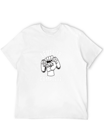 Level 18 Complete Gamer T-Shirt - Birthday Gift