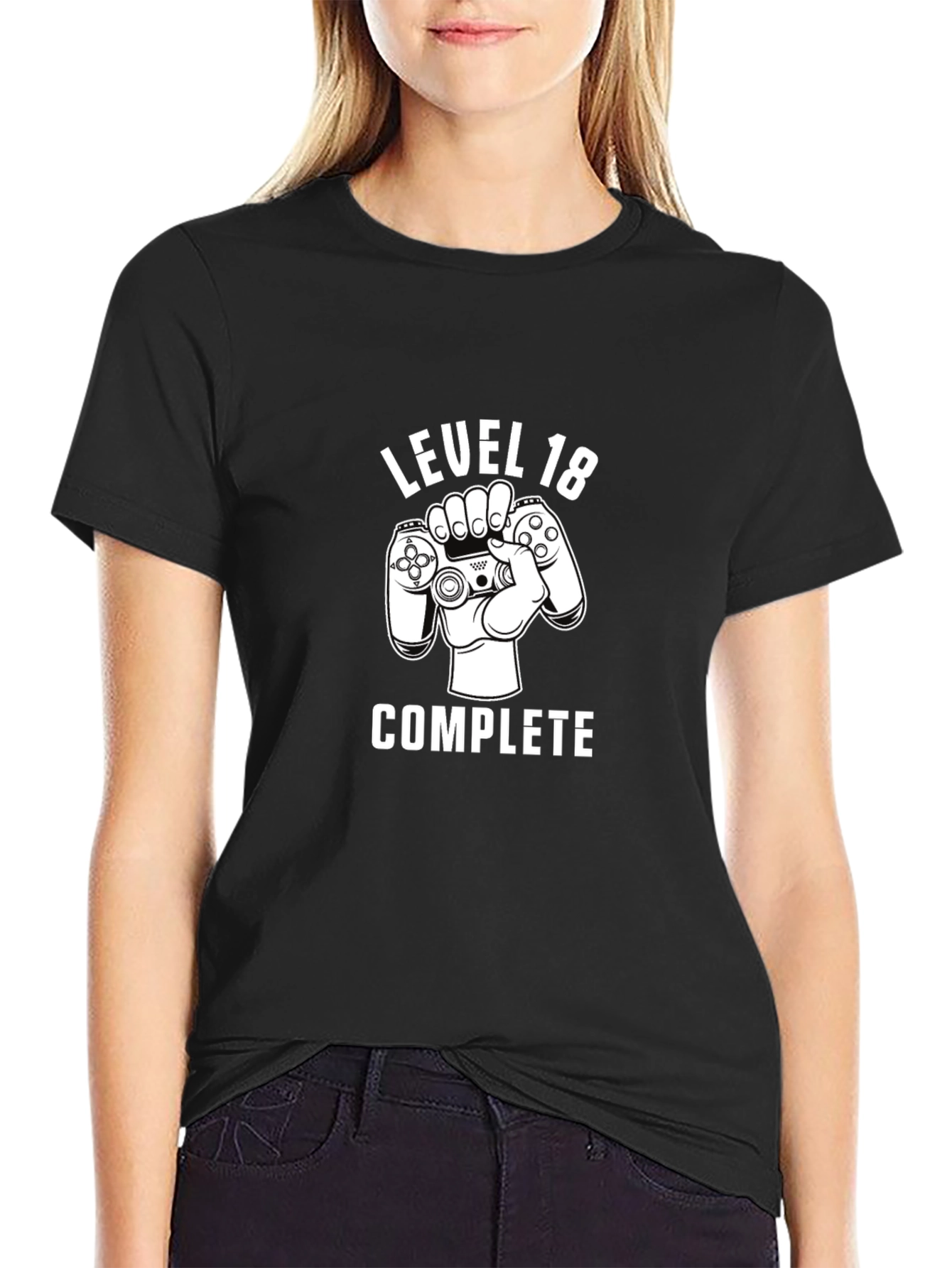 Level 18 Complete Gamer T-Shirt - Birthday Gift