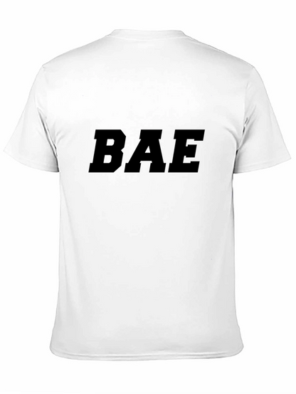 BAE Black Graphic Tee - Unisex Casual Top