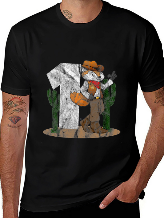 Cowboy Fox Graphic Tee