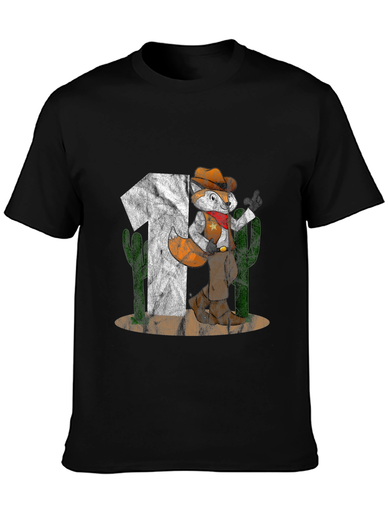 Cowboy Fox Graphic Tee