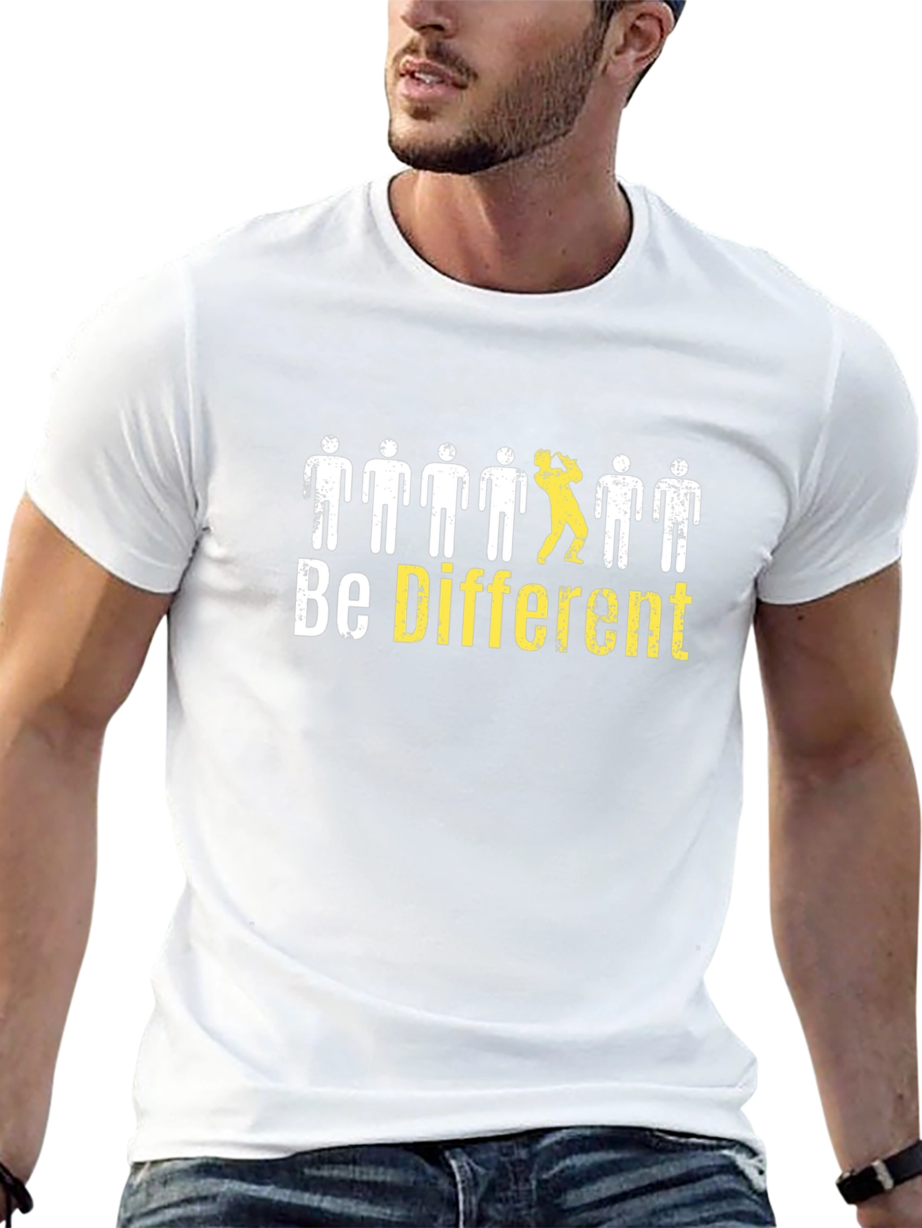 Be Different Graphic Tee - Unique Design