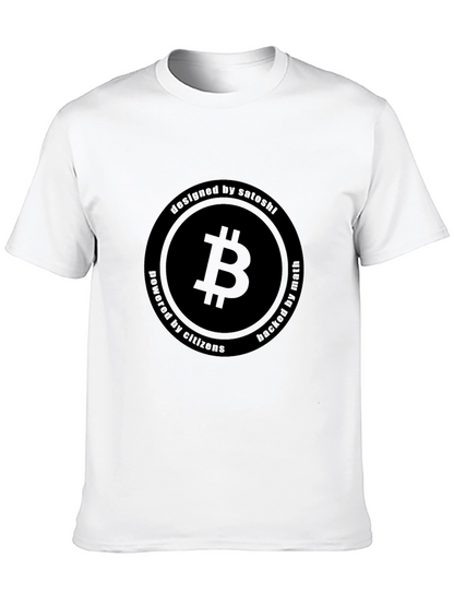 Bitcoin Crypto Graphic Tee - Designed by Satoshi