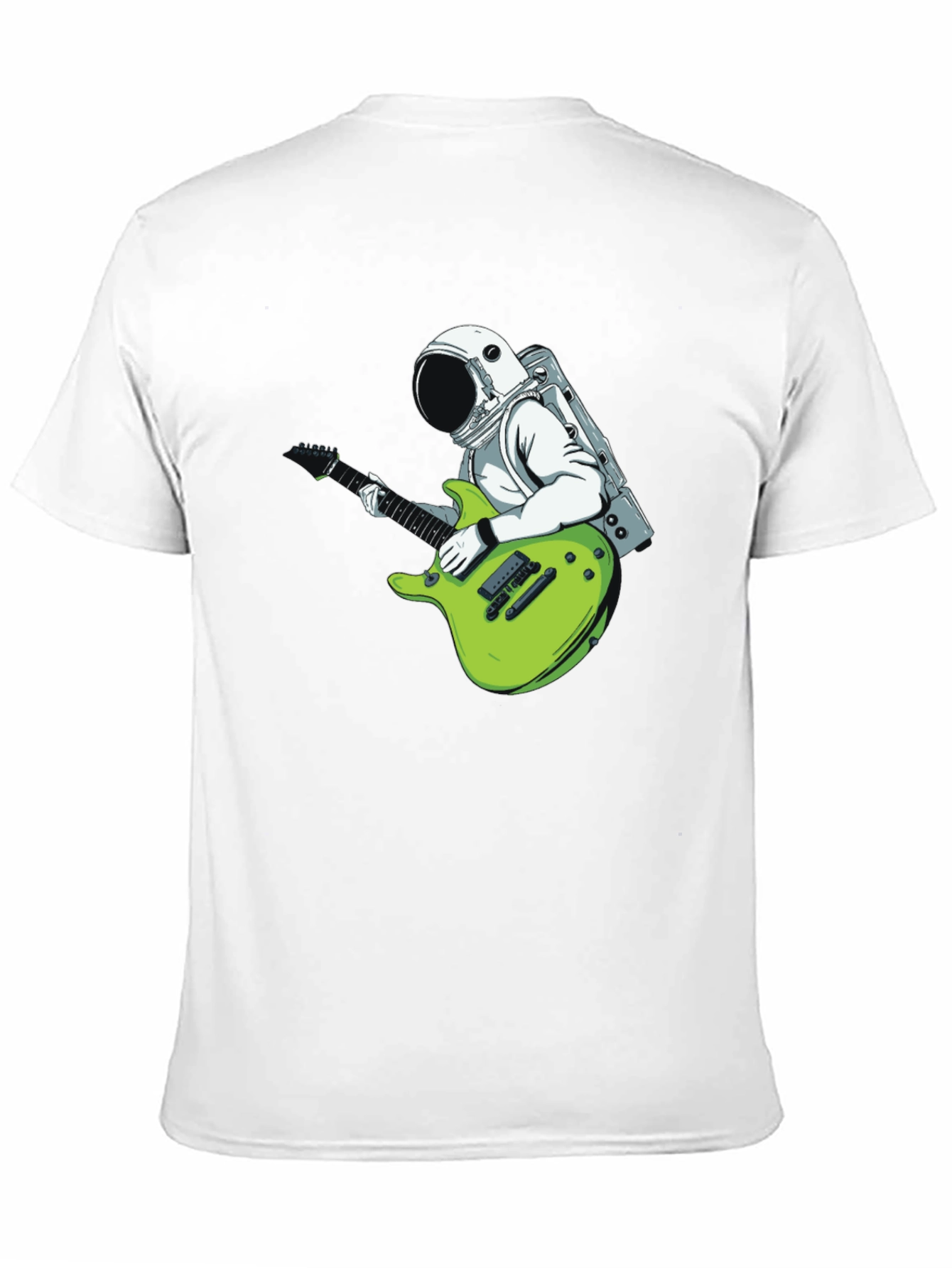 Astronaut Guitarist Graphic T-Shirt - Cool Space Tee