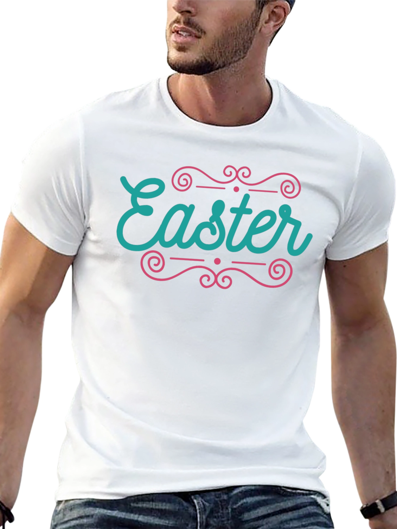 Easter Graphic Tee - Stylish Holiday Apparel
