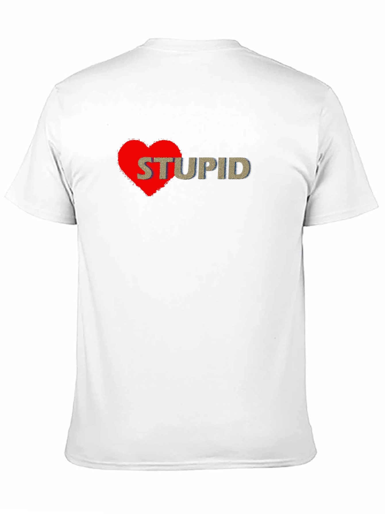 I Heart Stupid Graphic Tee - Casual Style