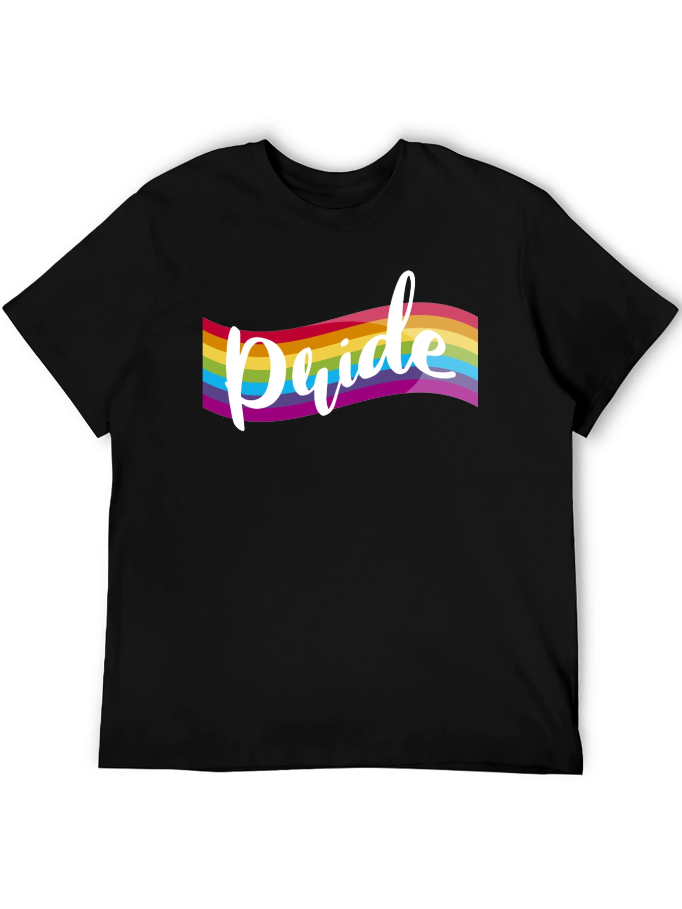Pride Rainbow T-Shirt - LGBTQ+ Supporter Tee