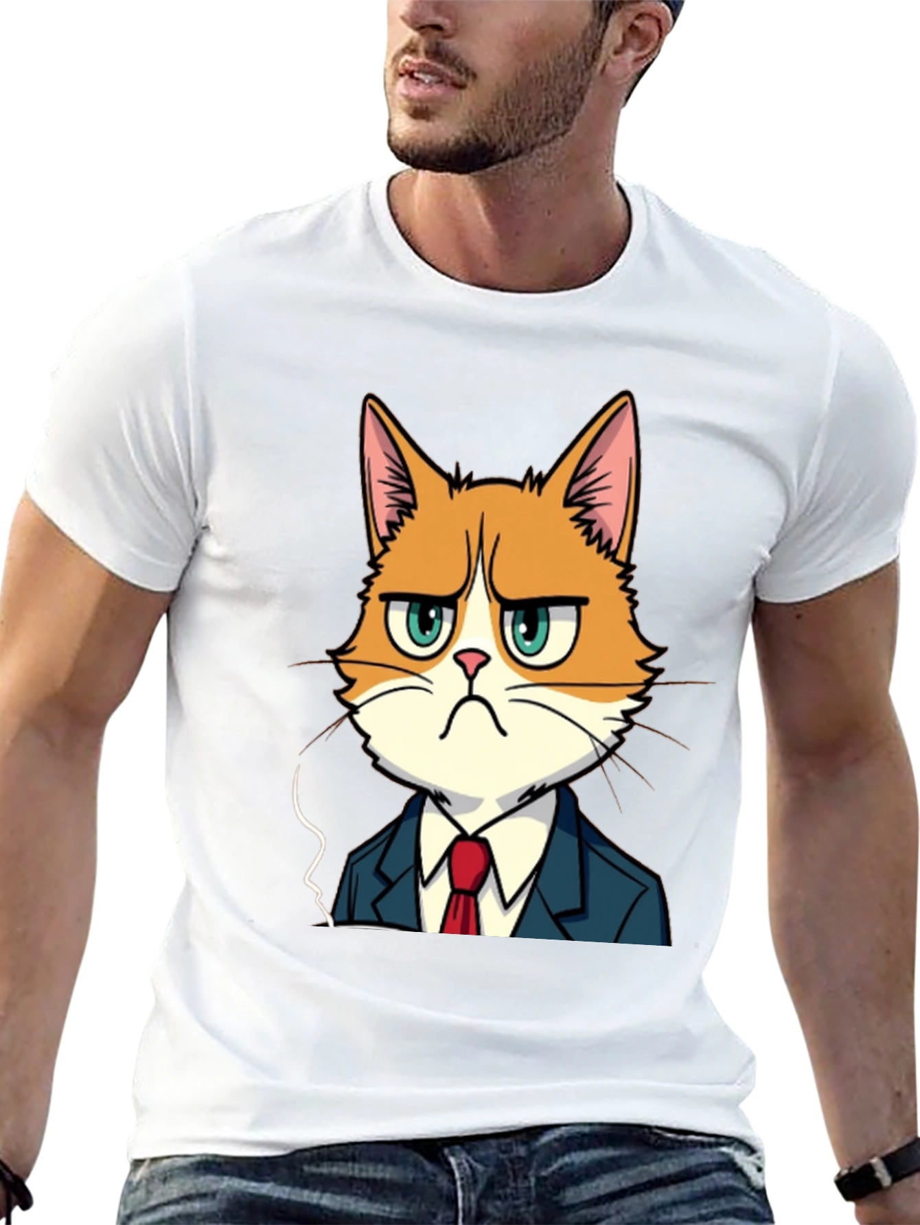Grumpy Cat Boss T-Shirt - Funny Novelty Tee