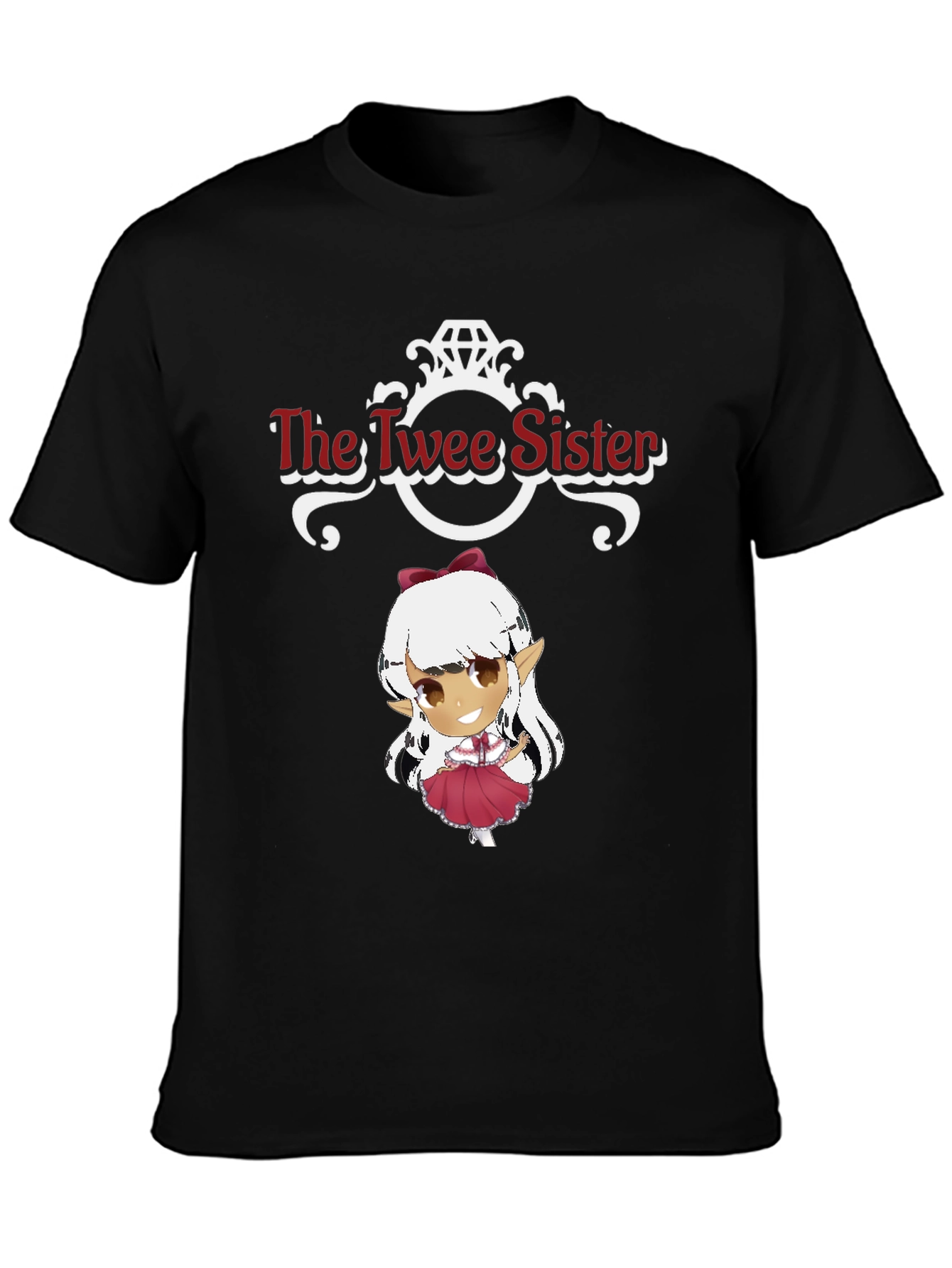 The Twee Sister Graphic Tee - Black