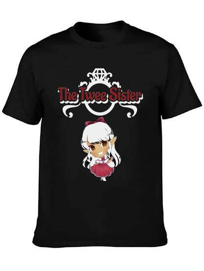The Twee Sister Graphic Tee - Black