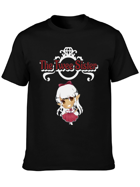 The Twee Sister Graphic Tee - Black