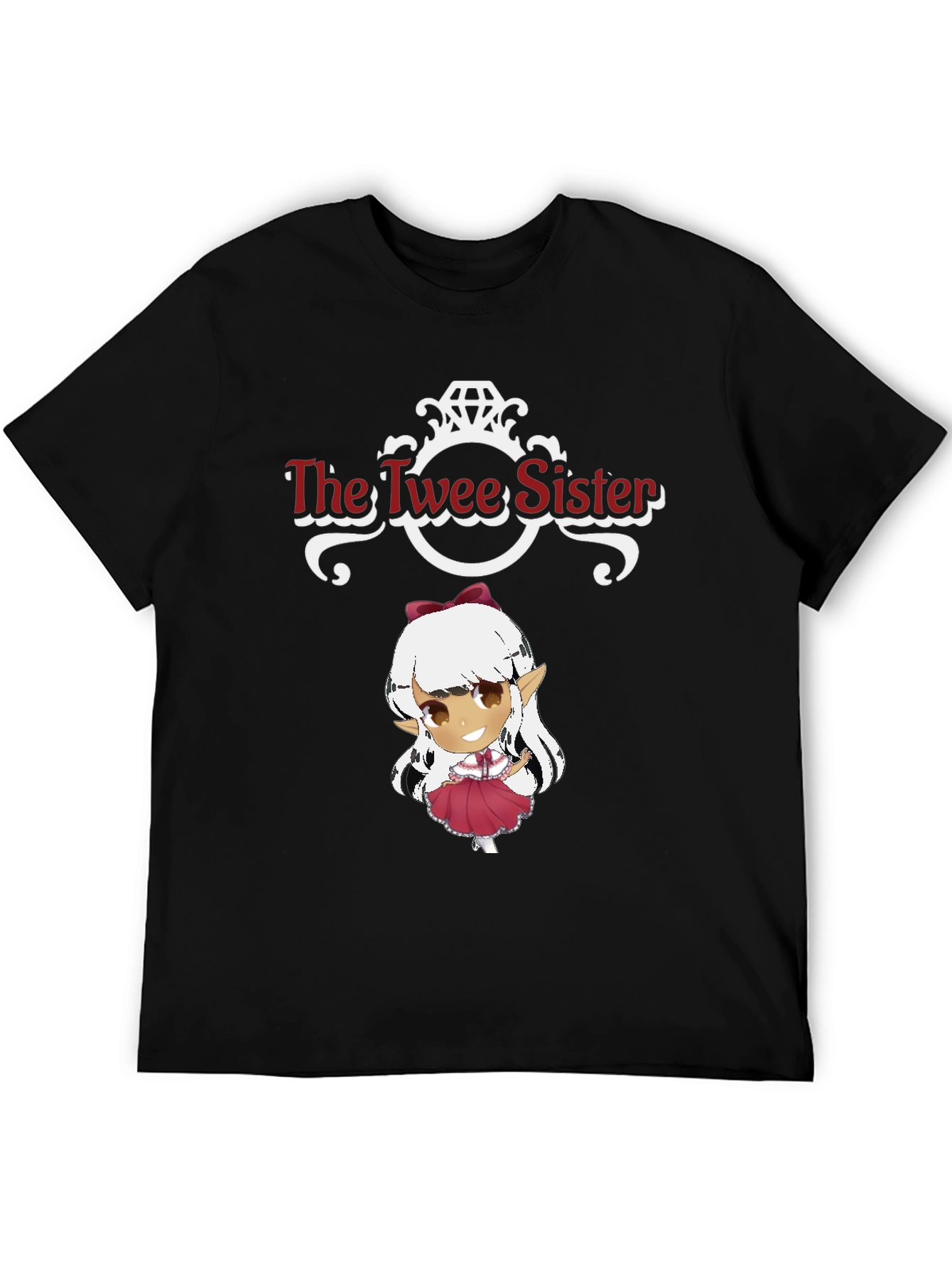 The Twee Sister Graphic Tee - Black