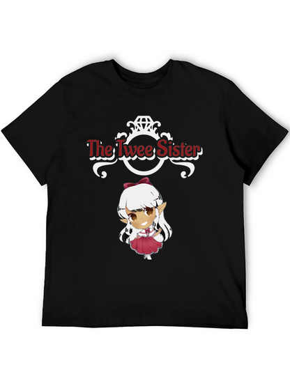 The Twee Sister Graphic Tee - Black