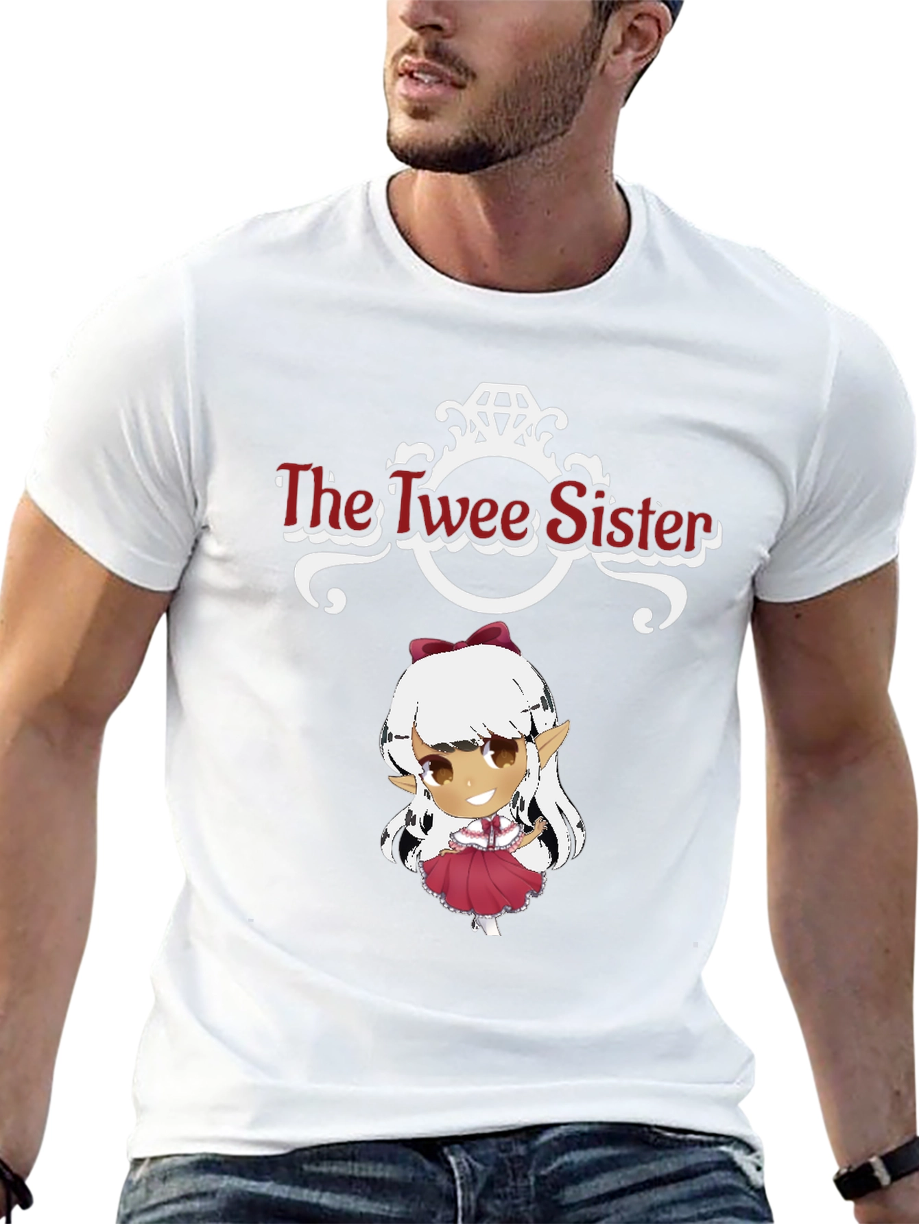 The Twee Sister Graphic Tee - Black